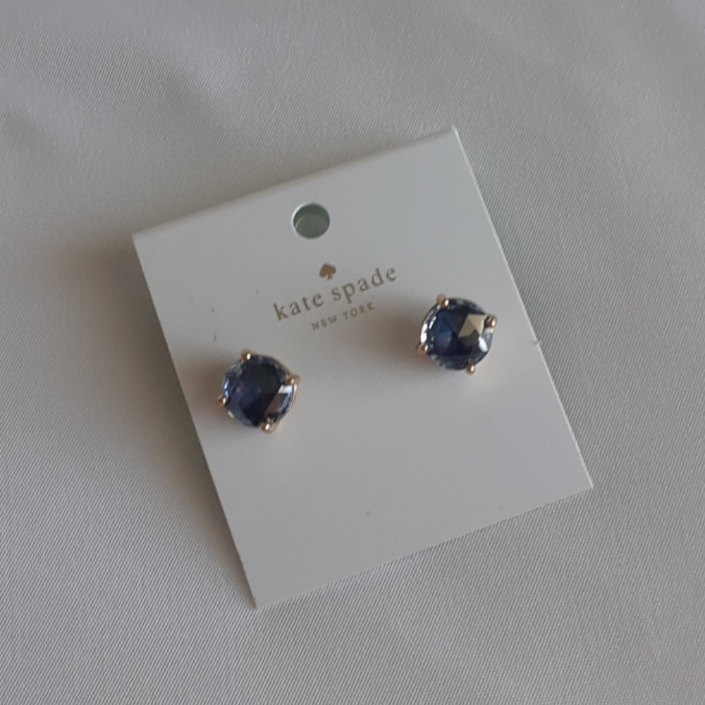 kate spade new york Blue Gemstone Post Earrings